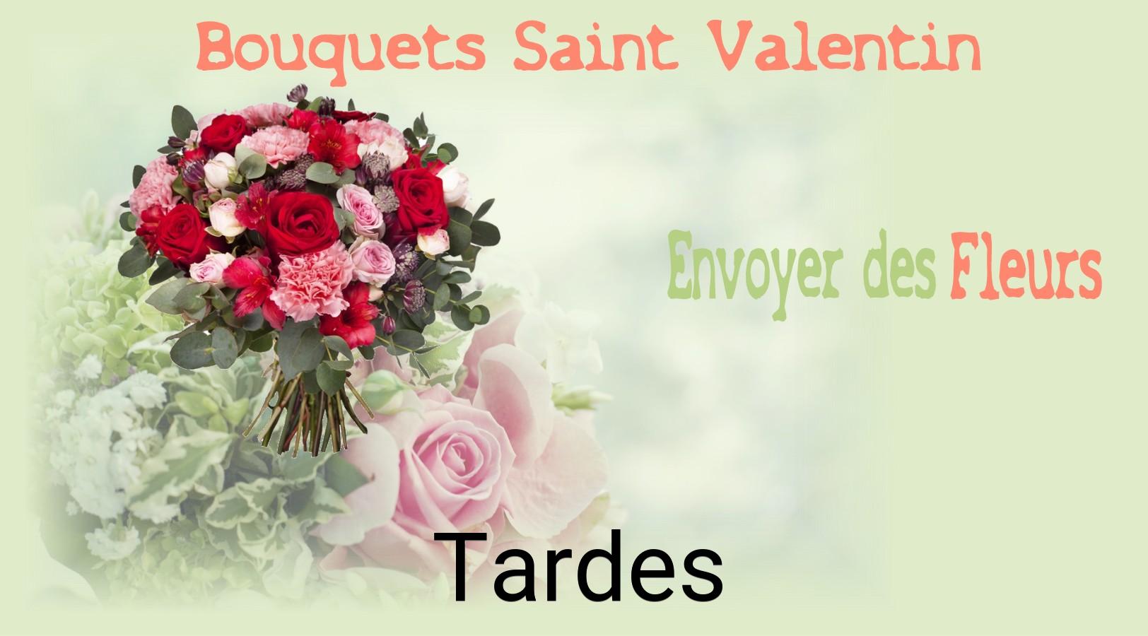Roses de Saint-Valentin livrées à Tardes